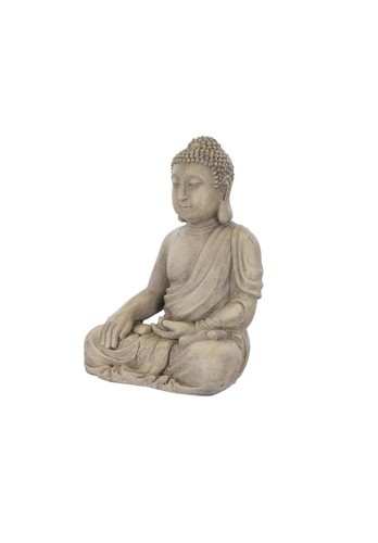 Buddha large cream stone - cream,