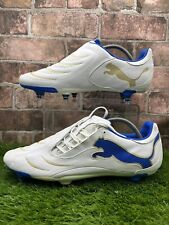 New Fw23 Puma Boots Powercat 3.10 White/blue Uk Size 10 Rare
