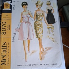 mccalls dress sewing pattern