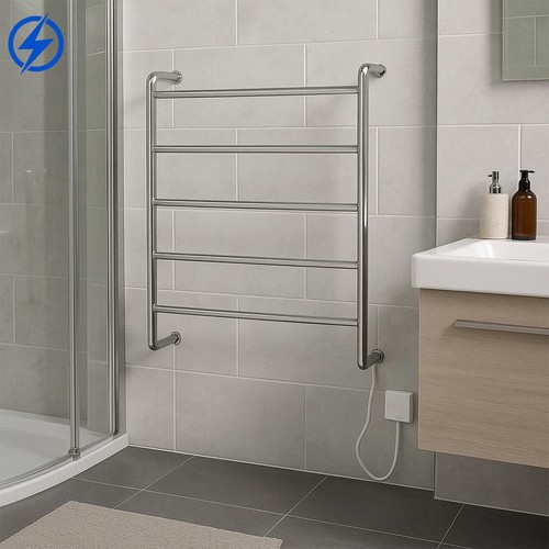 Electric towel rail - rail, wire