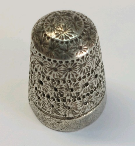 Silver thimble fully - thimble,