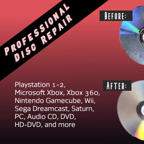 Disc cleaning repair - disc,