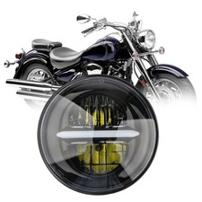  Motorcycle LED Headlight 7" High Low Beam Lamp DRL For BMW R1150 R1200 R Nine T