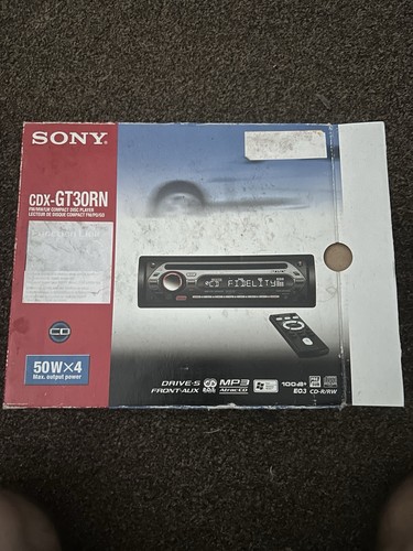 Sony cdx gt30rn - sony, car