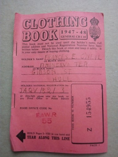 Clothing book 1947 - book,