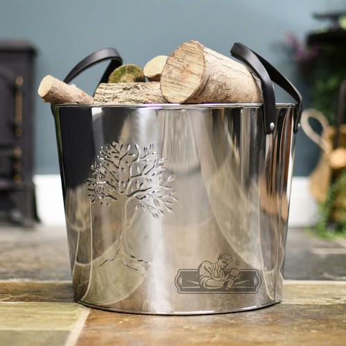 New small polished steel - small, "tree