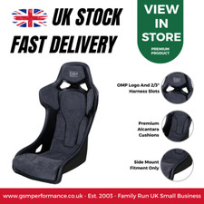 OMP RT Fibreglass Leather Alcantara FIA Motorsport Racing Car Bucket Seat