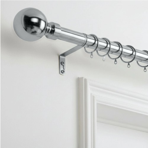 Extendable curtain poles - poles, with