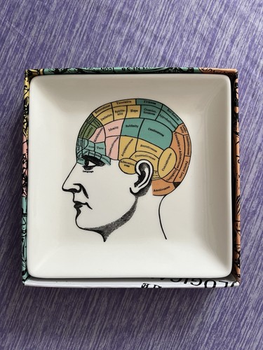 Phrenology trinket tray - trinket,
