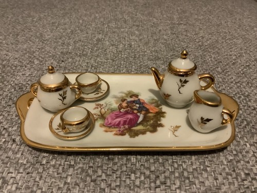 Limoges minature tea set - , 6