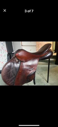 Albion jump saddle - jump, inch