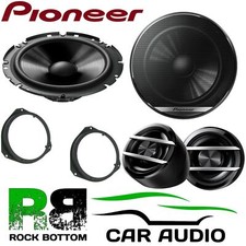 Pioneer Fiat Grande Punto 2005 On 600W Component Kit Front Door Car Speakers