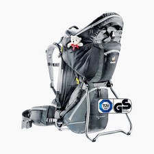 Deuter Kid Comfort 3 Child Carrier - Black/Granite