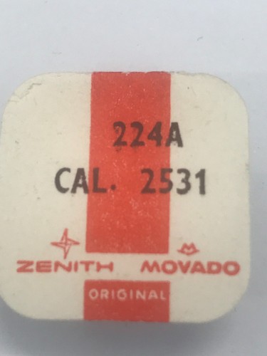 Zenith movado cal - movado, part