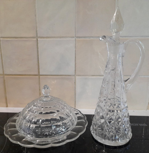 Vintage clear glass - vintage,