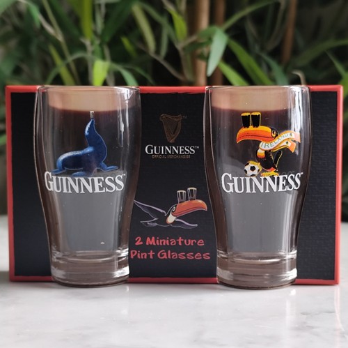 Guinness mini pint glasses - mini,
