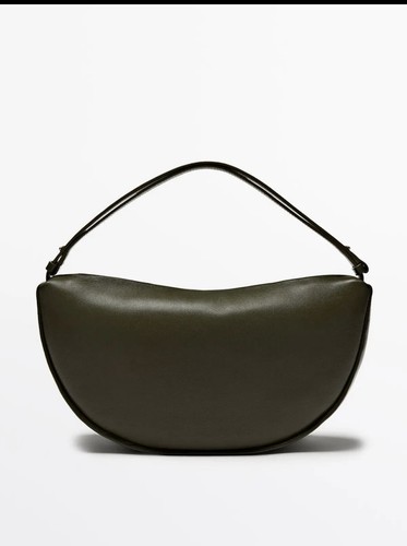 Massimo dutti bag khaki nappa - massimo,