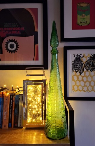 Empoli green genie bottle - empoli, and