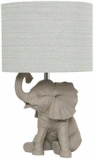 Vintage Hathi Table Lamp Grey