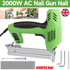 2000W Nail Gun Staple Corded Electric Heavy Duty Stapler Nailer With 1000 Nails