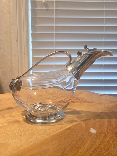 Vintage silver plated glass - vintage,