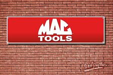MAC Tools Garage/ Workshop Banner / Poster Motorsport / PVC Sign