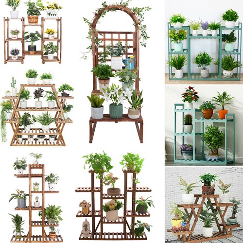 Tier wooden plant pot - tier,