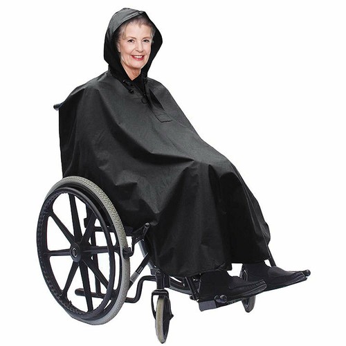 Wheelchair waterproof poncho - wheelchair,