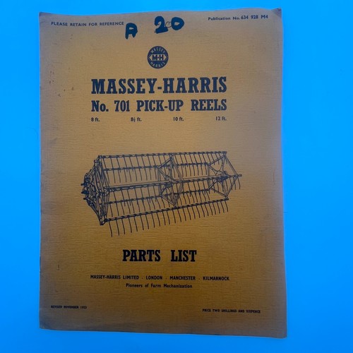 Massey harris 701 - massey, pick-up