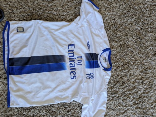 2003 chelsea away shirt - away,