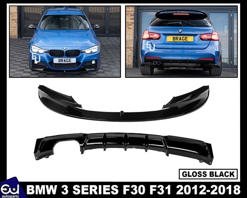 Rear diffuser front splitter - front,
