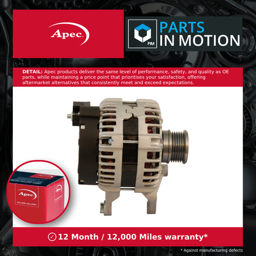 Alternator aal1892 apec - alternator,