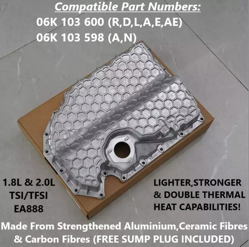 Ea888 upgraded oil sump pan - ea888,