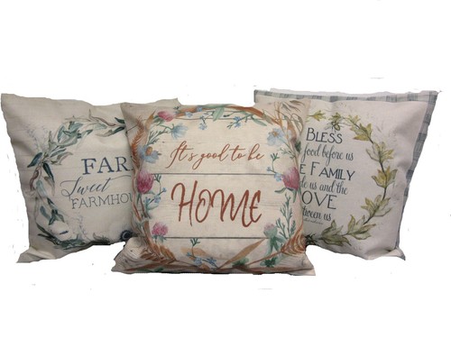 Home sweet cushion - home,
