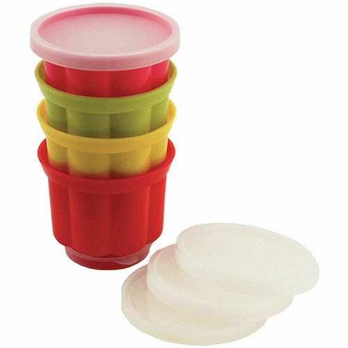 Tala jelly moulds - jelly, coloured