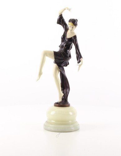 Bronze sculptur the autumn - sculptur,