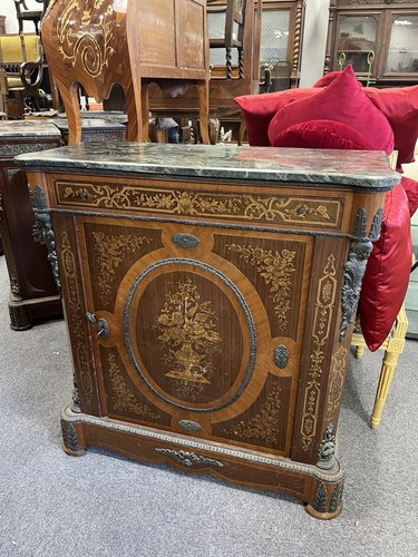 Kingwood marble top console - marble,
