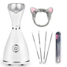 Steamer 70ML Nano Ionic Facial Steamer Warm Mist Face Steamer for Women Moisturi