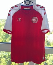 Denmark national team home football shirt EURO 2020 Hummel Size XL