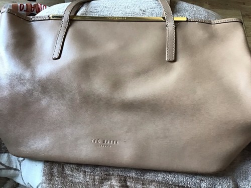 Ted baker leather tote bag - leather,