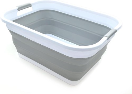 41l collapsible laundry basket - collapsible,