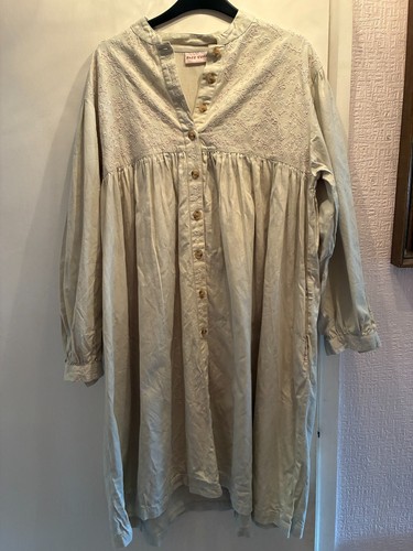 Vintage artists smock beige - artists, smock,