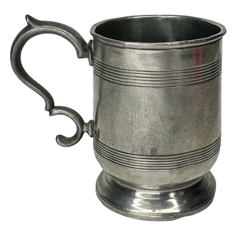 Vintage pewter half pint - vintage,