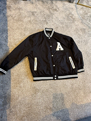 Primark black varsity jacket - varsity,