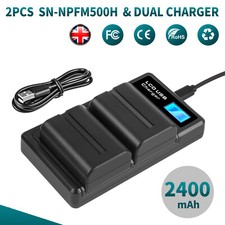 2× NP-FM500H Battery +USB