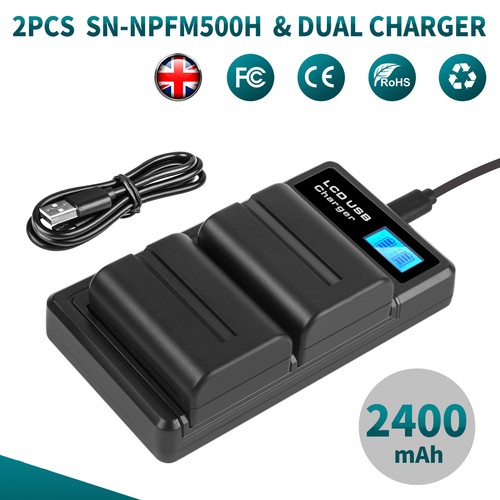 Fm500h battery usb - 2×, np-fm500h