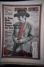 Rolling Stone magazine #56 April 1970 Dennis Hopper, John Lennon, Commander Cody