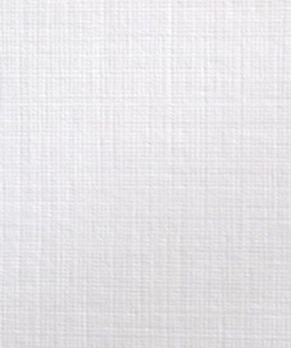 Textured card white ivory - textured,