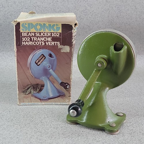 Spong bean slicer 1960s - spong,