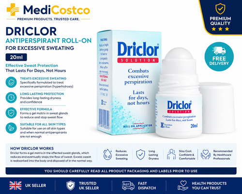 Driclor antiperspirant roll - driclor,